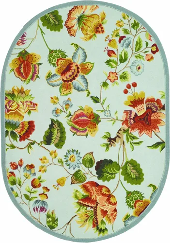 Miniatura 28 de SAFAVIEH Chelsea Collection - Alfombra decorativa de 2 pies 6 pulgadas x 4 pies, color marfil, lana de campo francesa enganchada a mano, ideal