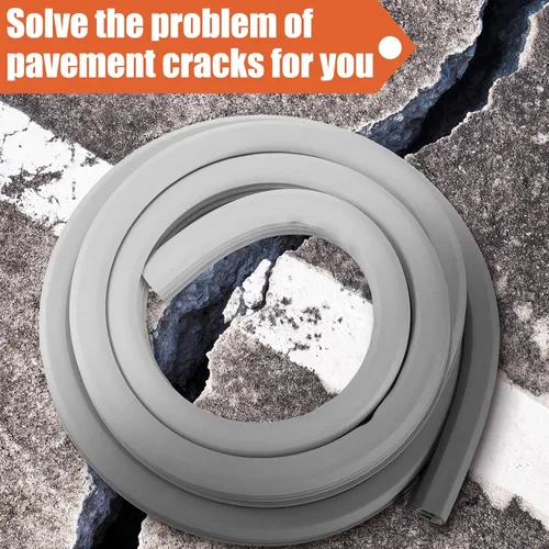 Miniatura 7 de Kingdder Relleno de Juntas de Expansión de Concreto Relleno de Grietas de Entrada Tira de Goma EPDM Flexible para Reparación de Grietas de Concreto