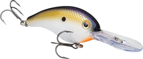 Miniatura 16 de Strike King Pro Model 5XD Señuelo de pesca, crankbait de buceo profundo, pico curvado único, cámaras de sonajero flotantes, 5/8 onzas, inmersiones a