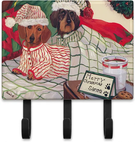 Miniatura 49 de Caroline's Treasures Bichon Frise Sisters - Ganchos para correa o llavero, multicolor