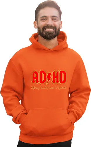 Miniatura 17 de Go All Out Sudadera con capucha para hombre y mujer con texto en inglés "Highway To Hey Look A Squirrel