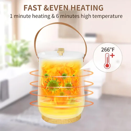 Miniatura 2 de Calentador de toallas calientes para baño; calentador de toallas de lujo en cubo; calentador de mantas de spa de gran capacidad de 20L; diseño