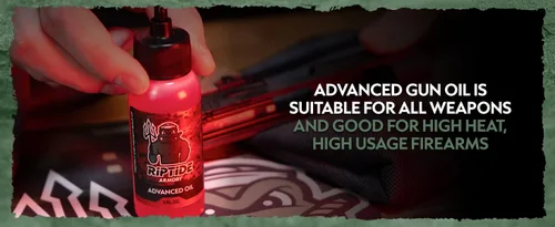 Miniatura 4 de Aceite avanzado para armas Riptide Armory - Protección de grafeno de larga duración y lubricidad - Protege y previene la acumulación - Seguro