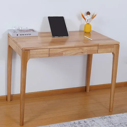 Miniatura 14 de Escritorio de Madera Sólida, Escritorio de Juego y Estudio para Oficina en Casa, para Trabajo, Escritorio para PC de Estudiantes para Dormitorio