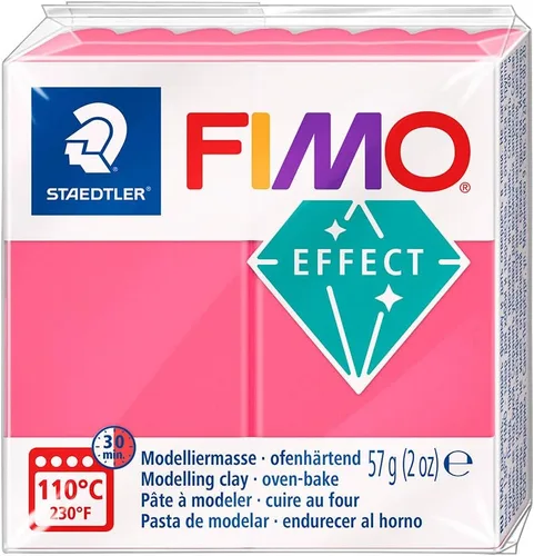 Miniatura 8 de Staedtler FIMO 8020-42 - Arcilla de polímero suave para hornear, para joyería, escultura, manualidades, mandarina