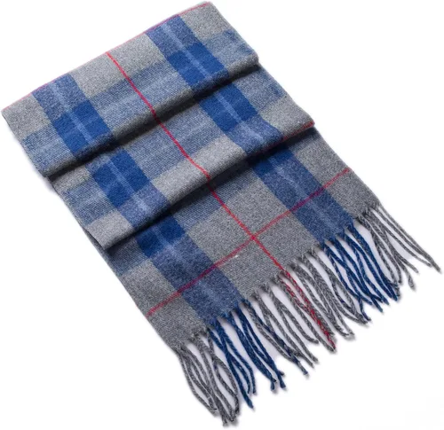 Miniatura 21 de Alpine Swiss Bufanda a cuadros para hombre, ultra suave, chal de invierno, cálido, ligero, para clima frío