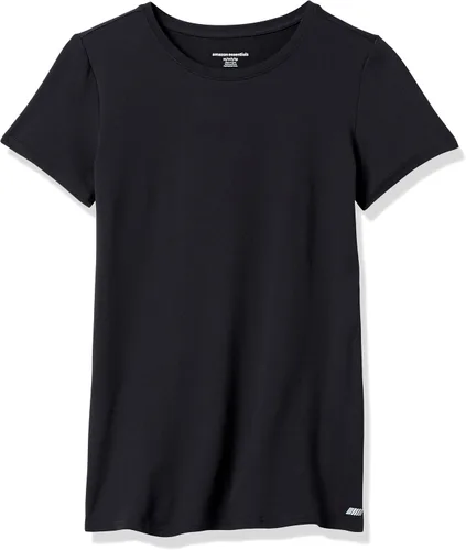 Miniatura 101 de Amazon Essentials Camiseta de manga corta con cuello redondo para mujer, de secado rápido, para entrenamiento, gimnasio, paquete múltiple