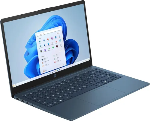 Miniatura 2 de Laptop HP Stream 14" HD BrightView, procesador Intel Celeron N150, 4 GB de RAM, 128 GB de almacenamiento, gráficos Intel HD, cámara web 720p, azul