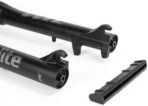 Miniatura 7 de Syvrac Tenedor de aire gordo para bicicleta de 26 pulgadas, tubo de dirección de 1-1/8 pulgadas, tubo de dirección de 5.315 in, tubo