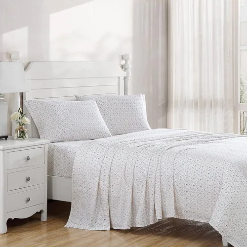 Miniatura 35 de Laura Ashley - Juego de sábanas King, sábans de cama extremadamente suaves con una sensación ligera y naturalmente sedosa de algodón satinado - Musa
