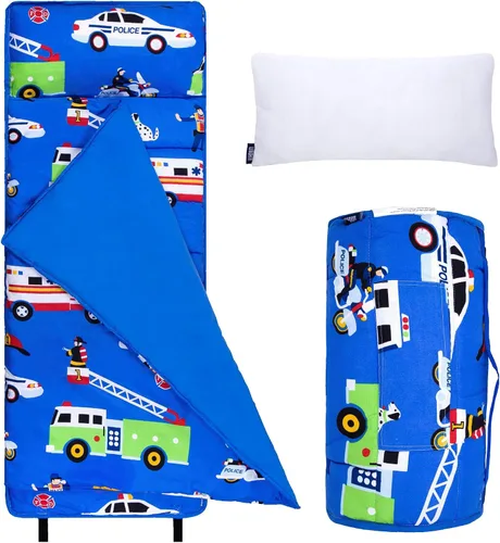 Miniatura 15 de Wildkin Tapete infantil de microfibra para siesta con almohada para niños y niñas, tapete suave y acogedor para guardería, preescolar, jardín