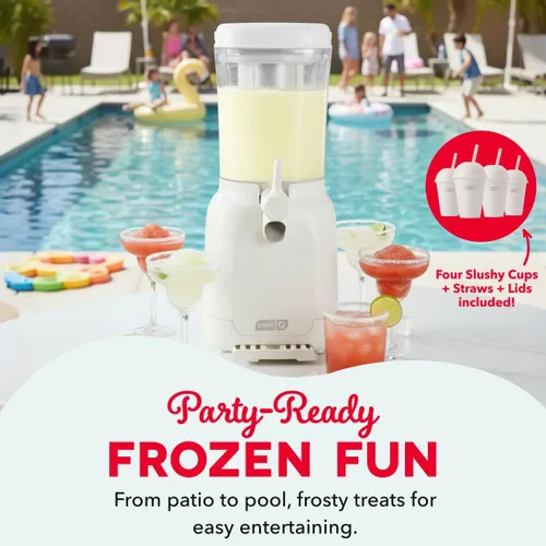 Miniatura 3 de Dash Máquina de granizado y máquina de bebidas congeladas – Haz granizados, margaritas congeladas, frasados y más – Dispositivo fácil de limpiar