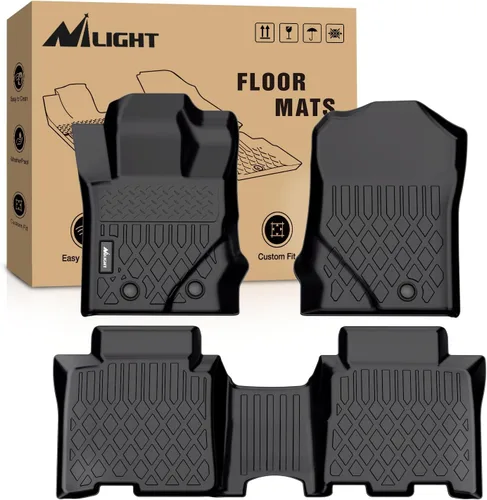 Miniatura 20 de Nilight Alfombrillas TPE para Ford F250 F350 F450 Super Duty Crew Cab 1999 2000 2001 2002 2003 2004 2005 2006 2007 ajuste personalizado para todo