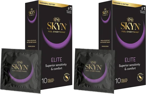 Miniatura 18 de SKYN Elite - Preservativos grandes – 36 unidades – Condones ultrafinos, lubricados sin látex, más largos y anchos para un ajuste más cómodo