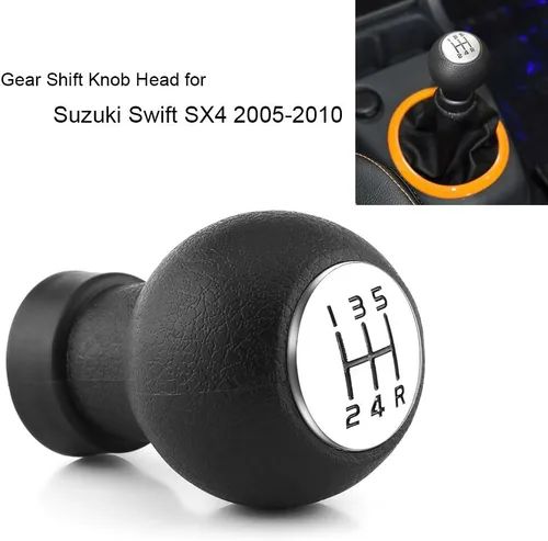 Miniatura 3 de Palanca de cambios de 5 velocidades, manual, pomo de palanca de cambios para Suzuki Sx4, pomo de palanca de cambios para Suzuki Swift SX4 2005-2010