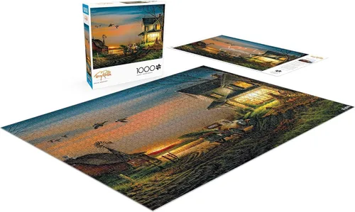 Miniatura 4 de Buffalo Games - Rompecabezas de 1000 piezas - Recuerdos especiales de Terry Redlin - Desafiantes rompecabezas de otoño y otoño para adultos - El