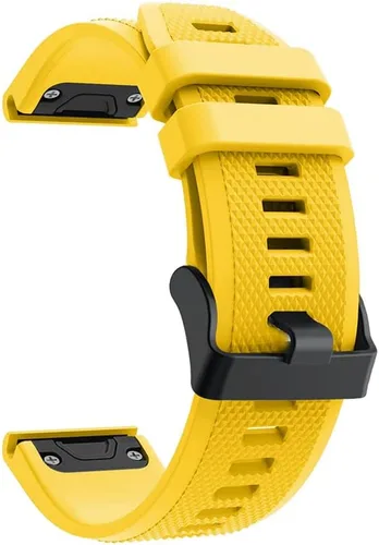 Miniatura 11 de REYDA Correa de silicona compatible con Garmin Fenix 8 Pro/8/E 1.850 in, 0.866 in, correa de reloj de ajuste rápido, suave y transpirable, pulsera