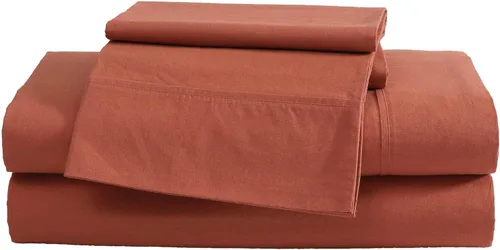 Miniatura 13 de Eddie Bauer - Juego de sábanas individuales, juego de ropa de cama de percal lavado con bolsillos profundos, súper suave, 100% algodón de lujo