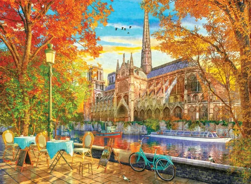 Miniatura 11 de Anatolian Puzzle - Café des Paris, Rompecabezas de 1000 piezas, 1134