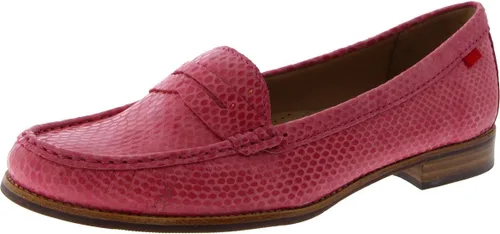 Miniatura 15 de Mocasines Penny de piel auténtica cómodos sin cordones para mujer