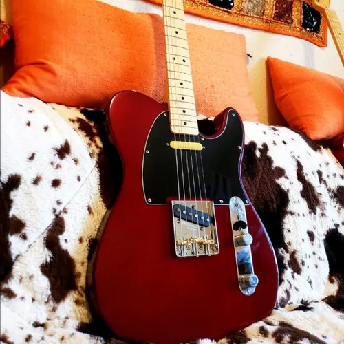 Miniatura 6 de Gold Tele cuello Pickup Pastilla para guitarra eléctrica para FD Tele Replacement Oro