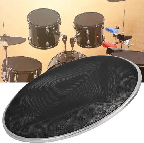 Miniatura 5 de Bnineteenteam 10 pulgadas Silent Drumhead Drum Mesh Heads Percussion Drum Parts