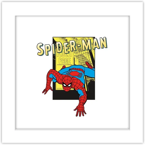 Miniatura 10 de Trends International Gallery Pops Marvel Spider-Man - Póster de pared retro Spotlight Daily Bugle para pared, 12.00 x 12.00 pulgadas, versión