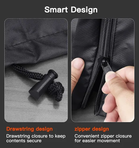Miniatura 3 de NUPICK Funda para parrilla Traeger 780/34, diseño de cremallera, resistente e impermeable, para parrillas Traeger Texas Pro 34