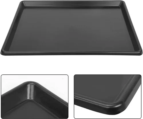 Miniatura 2 de Bandeja de goteo grande de 22 x 21 pulgadas, mini bandeja de goteo para refrigerador, bandeja de goteo portátil de CA, bandeja debajo