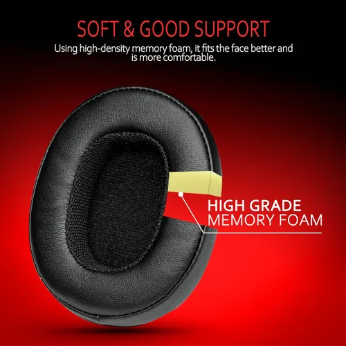 Miniatura 2 de Krone Kalpasmos Skull CandyWireless - Almohadillas de repuesto con cancelación de ruido para Skullcandy Crusher Evo/Hesh 3/Hesh Evo, repuesto