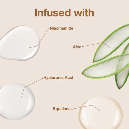 Miniatura 4 de Palladio Tinte para la piel con aloe, niacinamida y ácido hialurónico, cobertura transparente a media, acabado brillante, maquillaje de base ligero