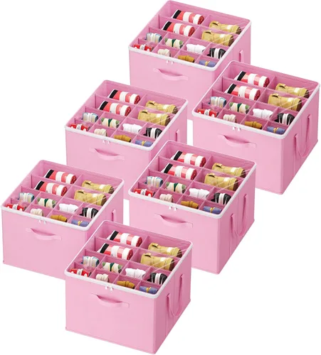 Miniatura 34 de Lifewit Organizador de almacenamiento de zapatos para armario para 12-16 pares, contenedor de almacenamiento grande de tela con cubierta