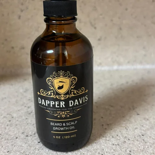 Miniatura 7 de Aceite para barba para hombres y cuidado del cuero cabelludo, mezcla de aceite de aguacate, jojoba y romero, acondicionador de barba para suavizar