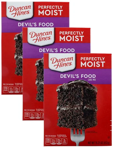 Miniatura 12 de Mezcla para Pastel Devil's Food Duncan Hines, 15.25 oz.