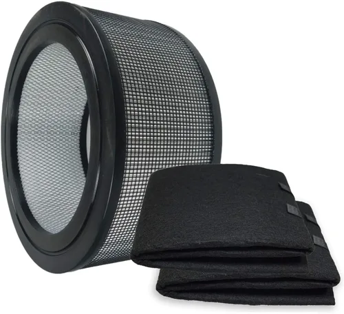 PUREBURG Juego de filtros de repuesto 20500 compatibles con purificadores de aire Honeywell 10500 (EV-10) 17000 17005, prefiltros de carbón activado