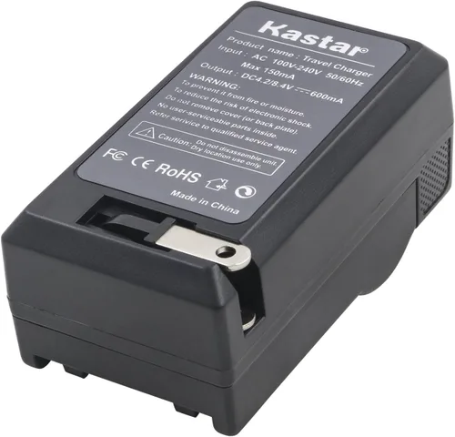 Miniatura 2 de Kastar Cargador de viaje para Canon BP-827, Canon VIXIA HF10 HF11 HF20 HF21 HF100 HF200 HF G10 HF M30 M31 M32 HF M40 HF M41 HF M300 HF M400 HF SF 10