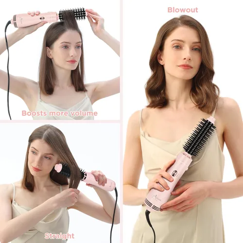Miniatura 7 de Cepillo Secador de Cabello y Secador con Cepillo en uno, Aima Beauty Cepillo Redondo de 1.25'' Secador con Cepillo Cepillo de Aire Caliente Iónico