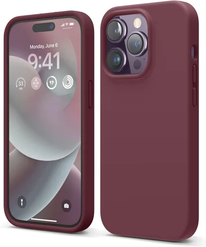 Miniatura 23 de elago Compatible con Funda para iPhone 14 Pro, Funda de Silicona Líquida, Cubierta Protectora de Cuerpo Completo, A Prueba de Golpes, Funda Delgada