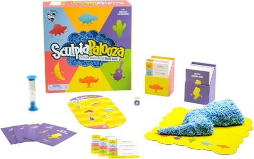 Miniatura 2 de Educational Insights Sculptapalooza, el juego de fiesta de espuma de juego esponjoso, esponjoso, juego familiar, de 4 jugadores, a partir de 10 años