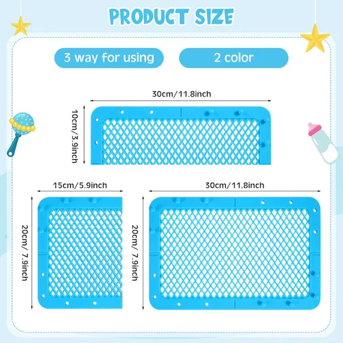 Miniatura 2 de Maxcheck Bolsa de silicona para lavavajillas, 2 unidades, bolsa grande para botellas de bebé, bolsa de lavavajillas de silicona para artículos