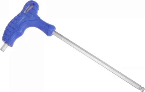 Miniatura 11 de uxcell Llave inglesa con mango en T de llave hexagonal de extremo de bola de 0.059 in, acero métrico CR-V