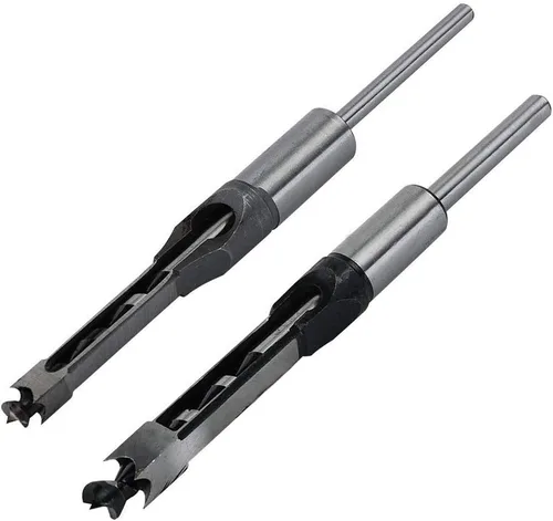 Miniatura 10 de SaferCCTV Broca de cincel de mortajería de 3/4 "para carpintería con agujero cuadrado para carpintería, herramientas eléctricas para instalación