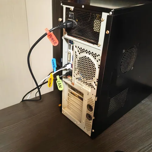 Miniatura 5 de Etiquetas para cables, etiquetas de cable, etiquetas de alambre, etiquetas de cable y etiquetas de alambre para gestión e identificación de cables