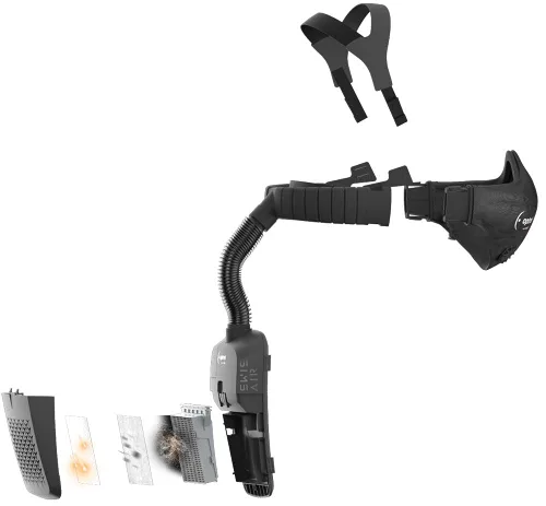 Miniatura 2 de Optrel Swiss Air - Sistema completo de protección respiratoria con panel de control - 4700.010