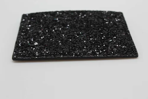 Miniatura 4 de Kate Spade New York Graham Greta Court Wallet Business - Estuche para tarjetas de crédito con purpurina, color negro, pequeño, Cartera con tarjetero