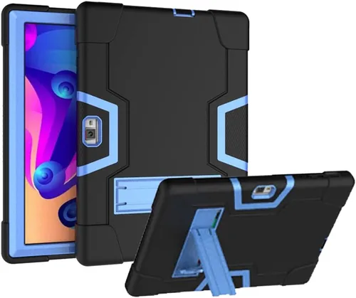 Miniatura 7 de Funda híbrida para tablet HAOVM S30 / Vankyo S30 para tableta, compatible con niños, funda Vankyo s30, a prueba de golpes, parte trasera dura