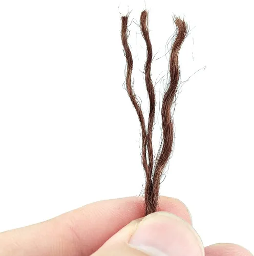 Miniatura 4 de JijAcraft Cuerda de yute de 328 pies, cuerda de cáñamo natural de 0.079 pulgadas de color para envolver regalos, 3 capas marrón para plantas Marrón