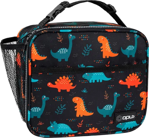 Miniatura 9 de OPUX Fiambrera aislada de primer nivel para adultos, hombres y mujeres Fiambrera suave y hermética infantil para niños, niñas Reutilizable, Azul