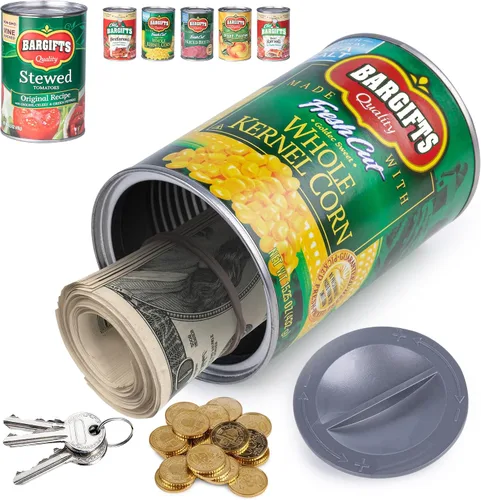 Miniatura 11 de BarGifts Caja Fuerte Oculta Lata de Aerosol Falsa con Compartimento Oculto, Almacenamiento Oculto Mantiene Tus Objetos de Valor Seguros Como Dinero