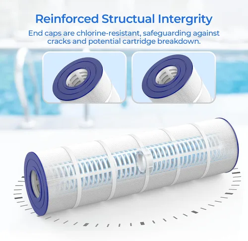 Miniatura 6 de Paquete de 4 cartuchos de filtro de piscina CCP520, compatibles con Pentair Clean & Clear Plus 520, 160332, R173578, 178585, Pleatco PCC130